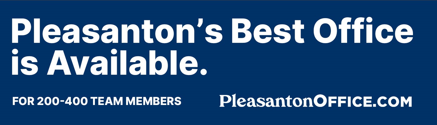 Image with text saying Pleasantons Best Office